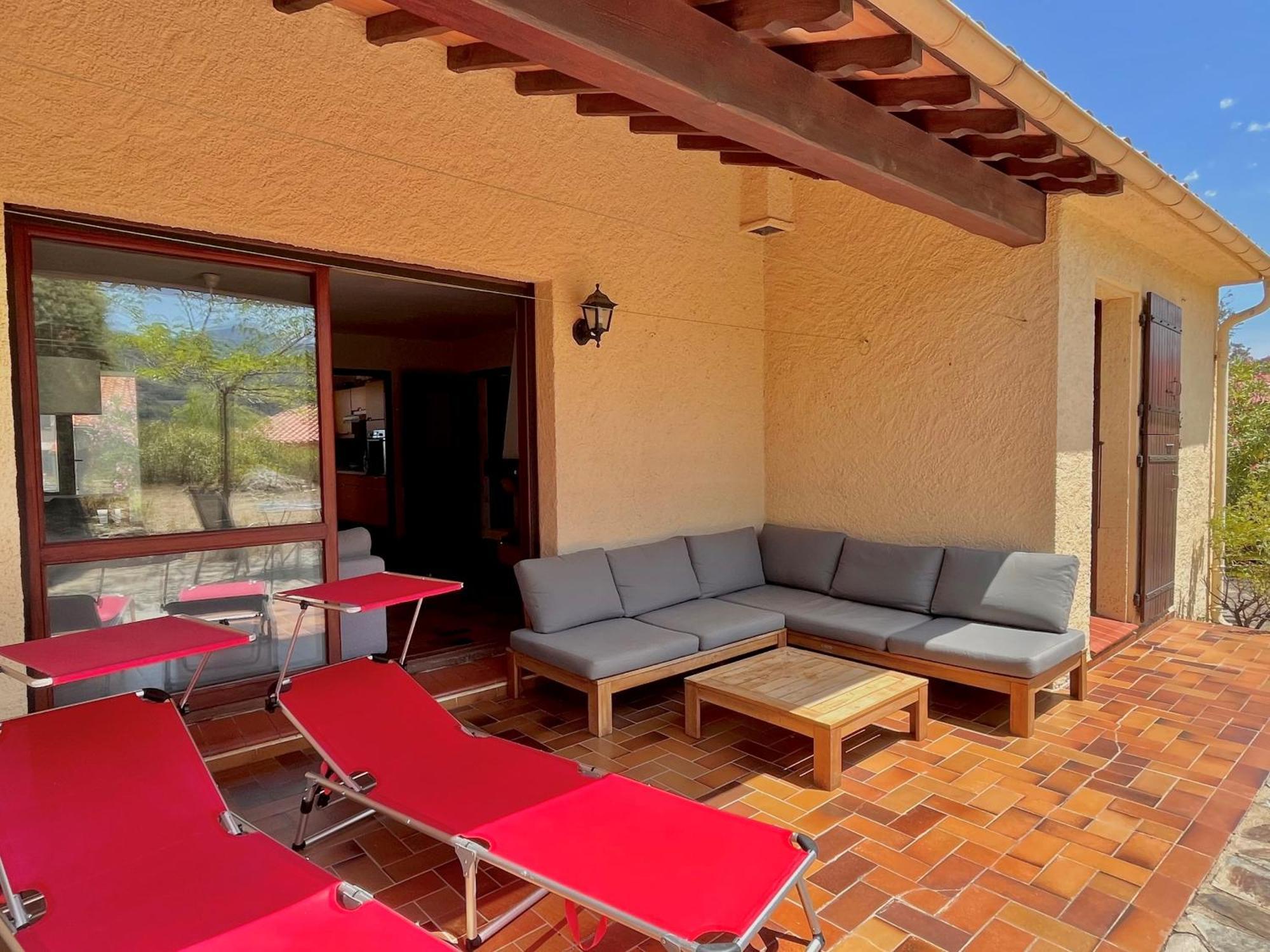 4Amb2 Villa De Caractere Avec Piscine Collective Collioure Exterior foto