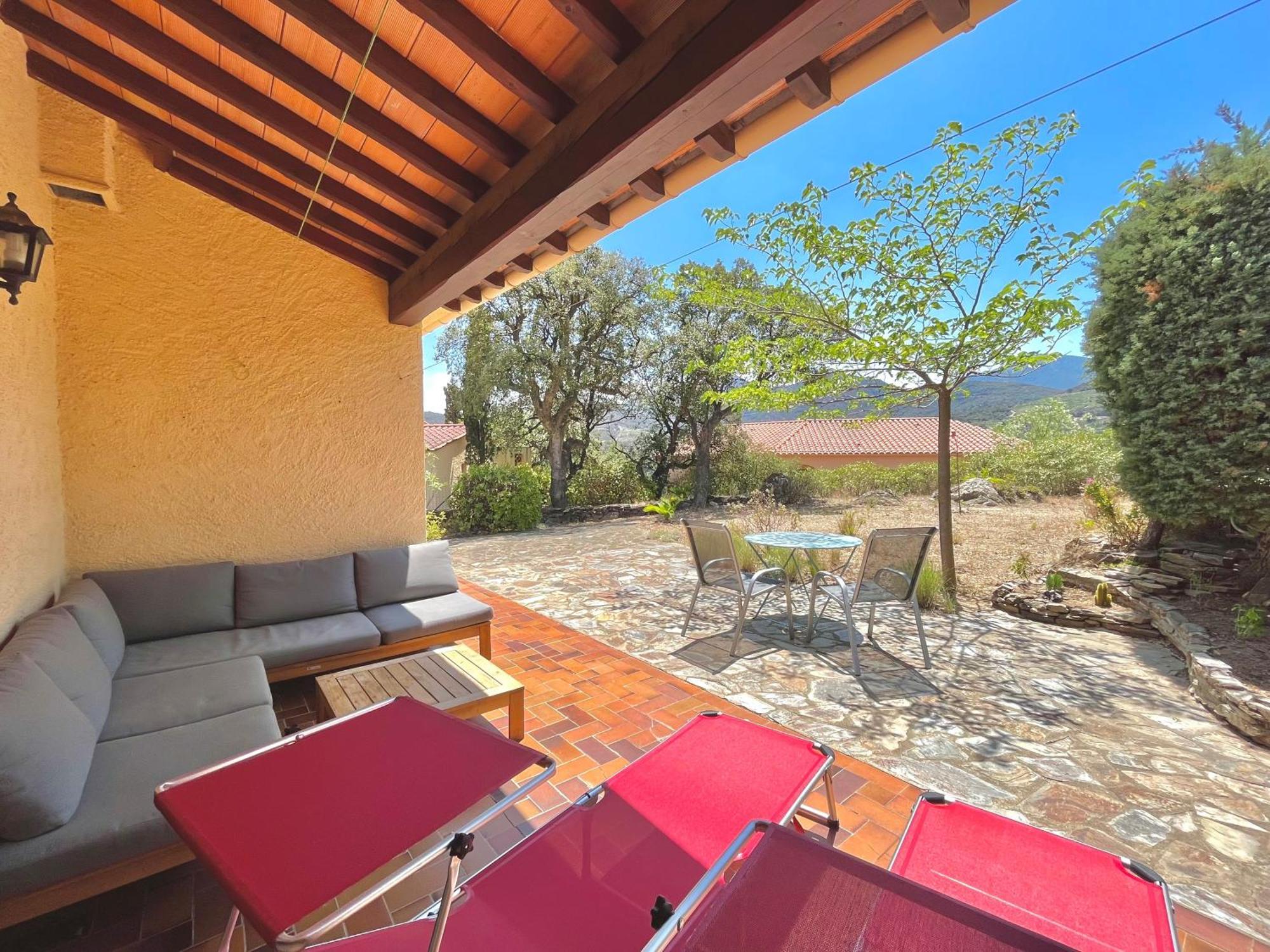4Amb2 Villa De Caractere Avec Piscine Collective Collioure Exterior foto