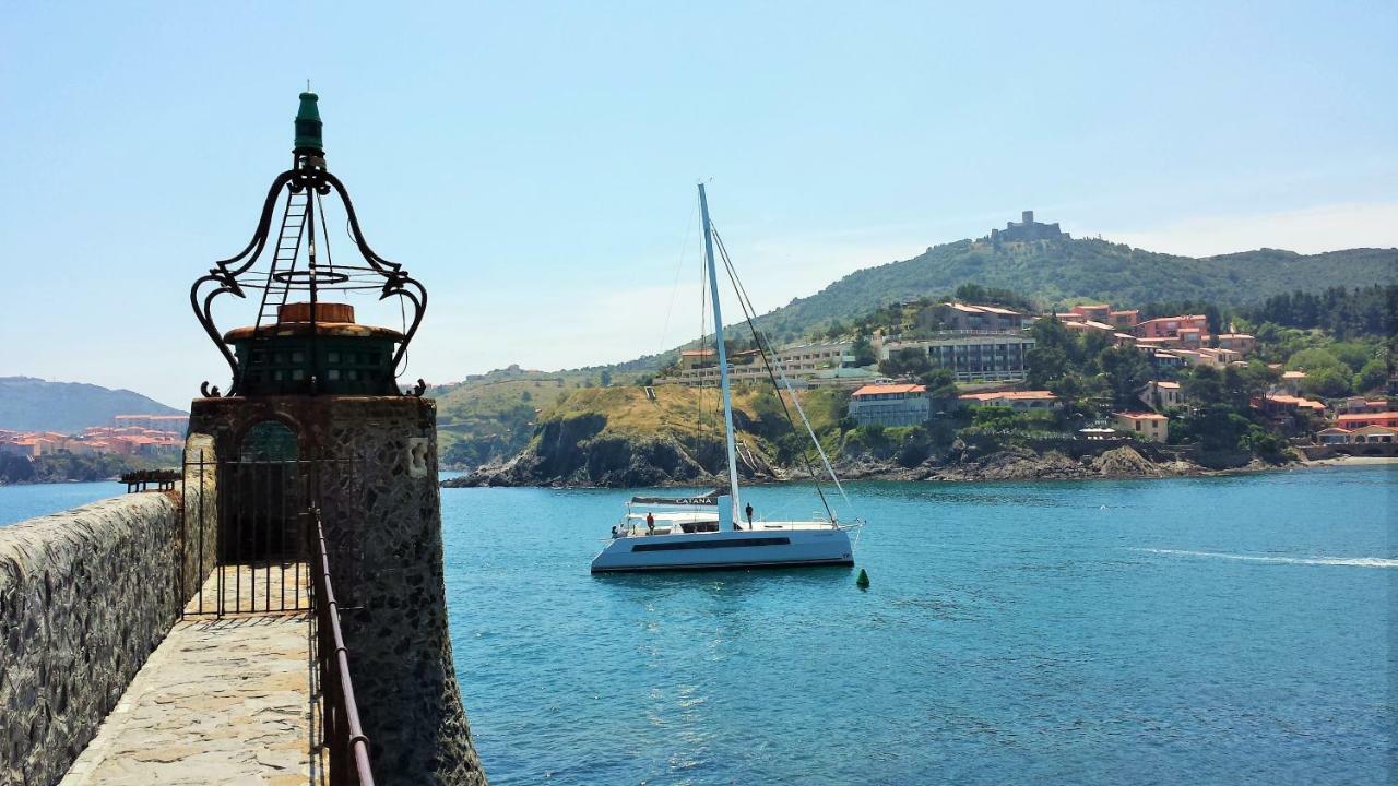 4Amb2 Villa De Caractere Avec Piscine Collective Collioure Exterior foto